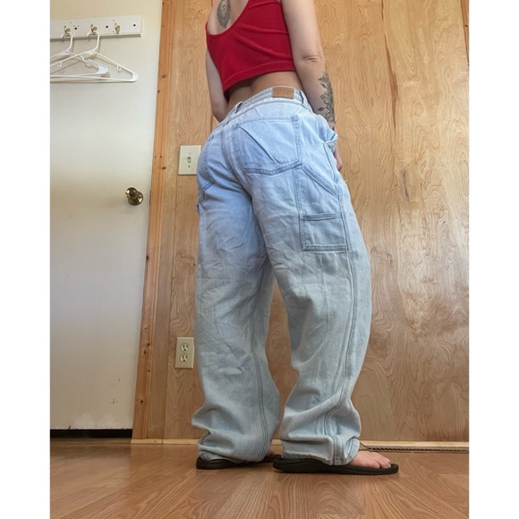 Hollister Denim - Hollister Light Wash Wide Leg Flare Jeans